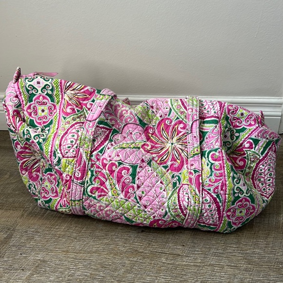 Vera Bradley Bags Vera Bradley Pink Paisley Duffle Bag Poshmark